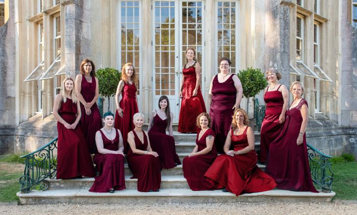 La Nova Singers choir at Highcliffe Castle